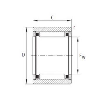 needle roller bearing sleeve NK 5/10-TN-XL INA