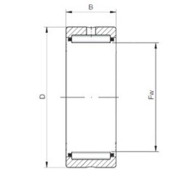 needle roller bearing sleeve NK10/12 ISO