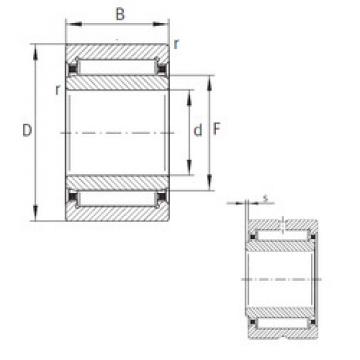 needle roller bearing sleeve NKI7/12-TN-XL INA