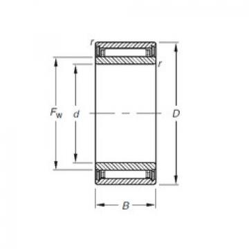 Needle Roller Bearing Manufacture NKJ6/12 Timken