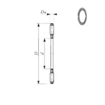 Needle Roller Bearing Manufacture NTB 90120 IKO