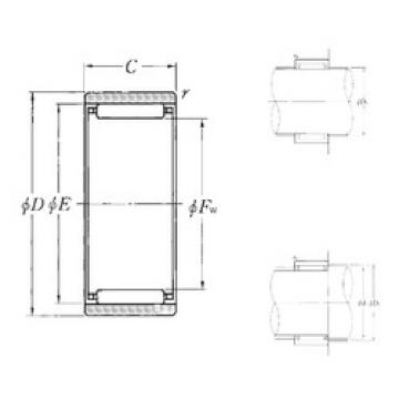 Needle Roller Bearing Manufacture RNAO-10×20×12 NTN