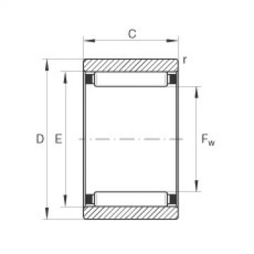 Needle Roller Bearing Manufacture RNAO10X17X10-TV INA