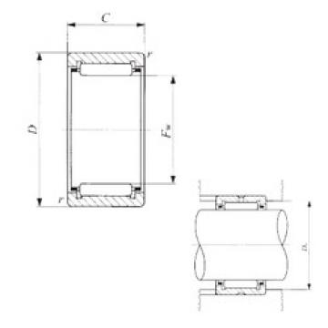 Needle Roller Bearing Manufacture TAF 162416/SG IKO