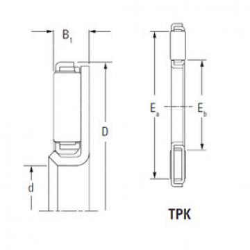 Needle Roller Bearing Manufacture TVK2949L KOYO