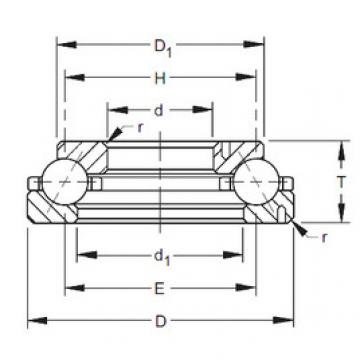 angular contact thrust bearings 238TVL304 Timken