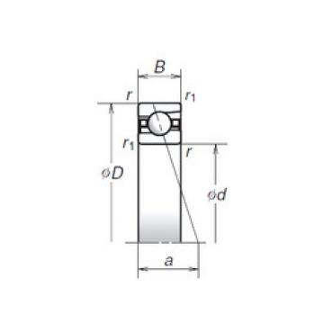 angular contact thrust bearings 130BER19H NSK