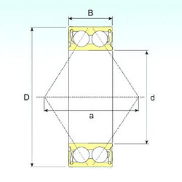 angular contact thrust bearings 3200-2RS ISB