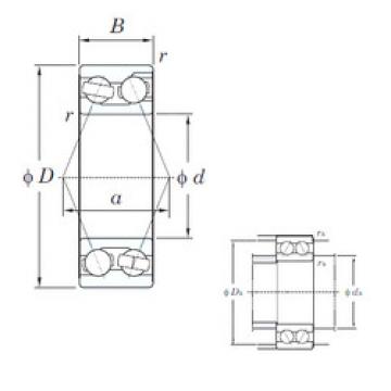 angular contact thrust bearings 3206 KOYO