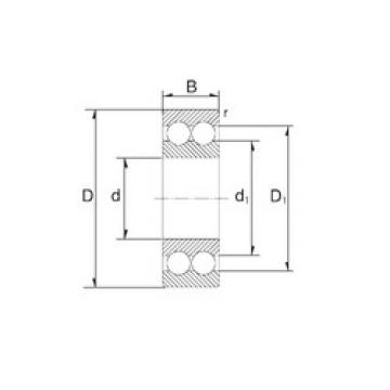 angular contact ball bearing installation S3207 ZEN