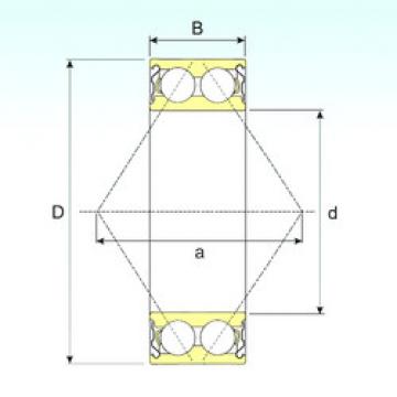 angular contact thrust bearings 3203-ZZ ISB