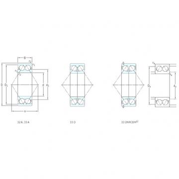 angular contact thrust bearings 3206ATN9 SKF