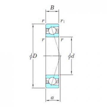 angular contact thrust bearings 3NCHAC003CA KOYO