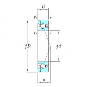 angular contact thrust bearings 3NCHAF011CA KOYO