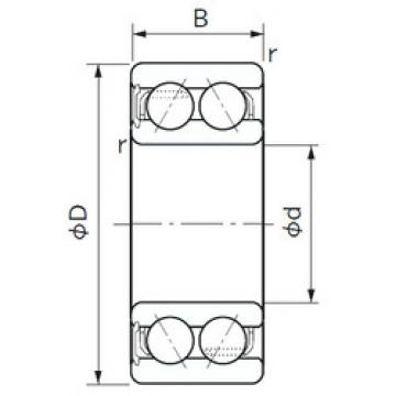 angular contact thrust bearings 5201NS NACHI