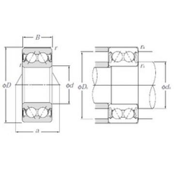 angular contact thrust bearings 5204SCLLD NTN