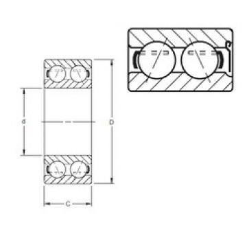 angular contact thrust bearings 5205KD Timken