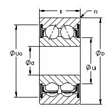 angular contact thrust bearings 5201ZZ AST