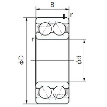 angular contact thrust bearings 5206S9 NACHI