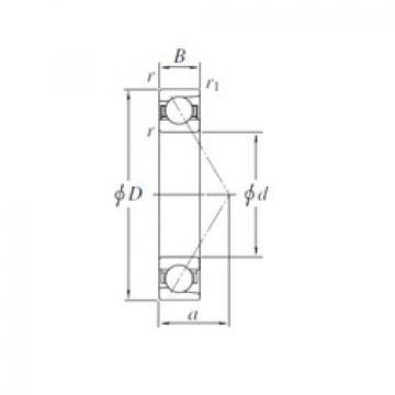 angular contact ball bearing installation 7930 KOYO