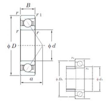 angular contact ball bearing installation 7302 KOYO