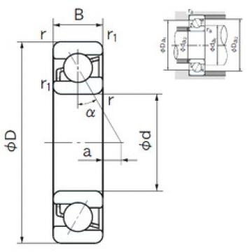 angular contact ball bearing installation 7300C NACHI