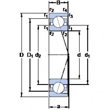 angular contact ball bearing installation 729 CD/HCP4A SKF