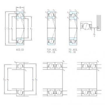 Angular Contact Ball Bearings 71901 ACE/P4A SKF