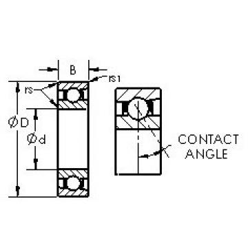 Angular Contact Ball Bearings 71818C AST
