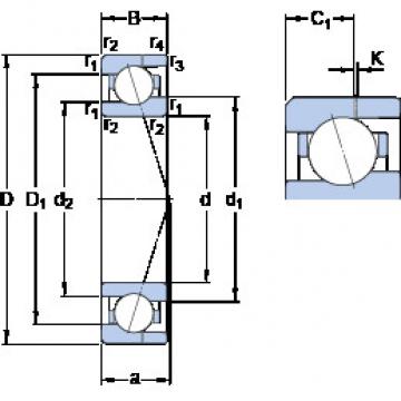 angular contact ball bearing installation 71905 ACE/HCP4AH SKF