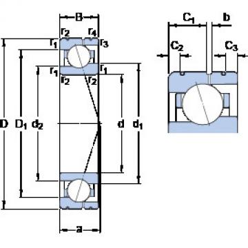 angular contact ball bearing installation 71904 CE/P4AL SKF