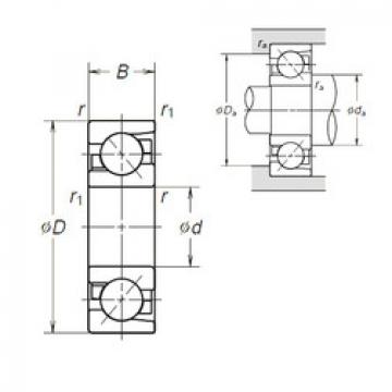 angular contact ball bearing installation 7302BEA NSK