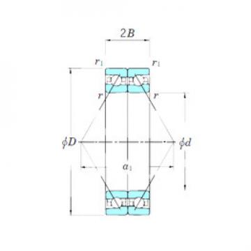 angular contact ball bearing installation ACT007DB KOYO