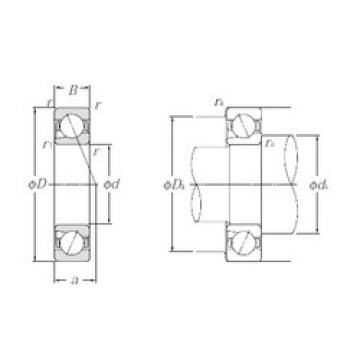 angular contact ball bearing installation BNT002 NTN