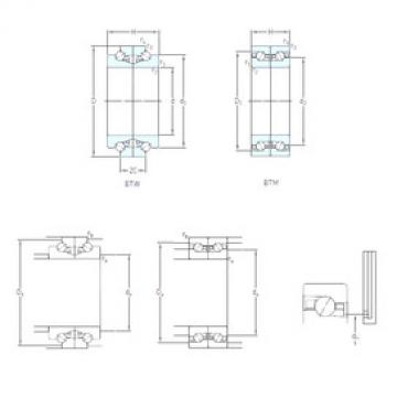 angular contact ball bearing installation BTM 100 ATN9/HCP4CDB SKF