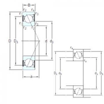 angular contact ball bearing installation E 200/105 /S 7CE3 SNFA