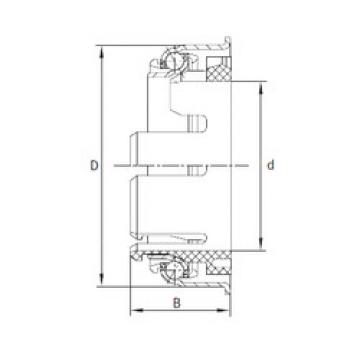 angular contact ball bearing installation F-230539.1 INA