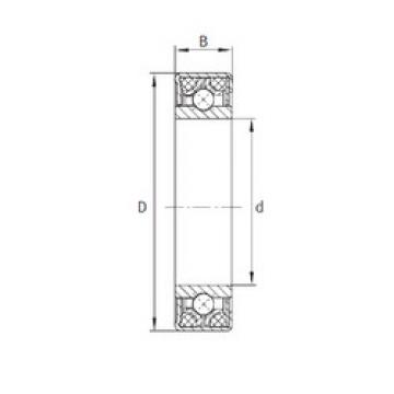 angular contact ball bearing installation F-238684 INA