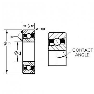 angular contact ball bearing installation H7022C AST
