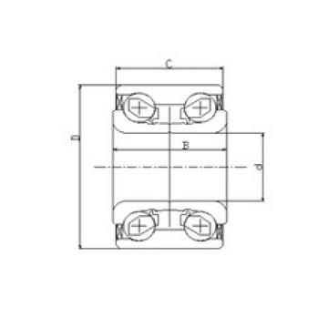 angular contact ball bearing installation IJ111002 ILJIN