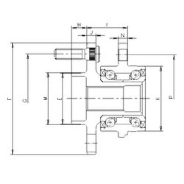 angular contact ball bearing installation IJ113021 ILJIN