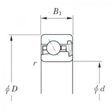 angular contact ball bearing installation KJA042 RD KOYO