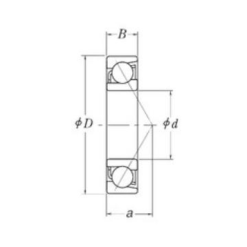 angular contact ball bearing installation LJT1.1/8 RHP