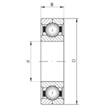 angular contact ball bearing installation Q1006 CX