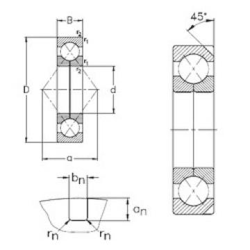 angular contact ball bearing installation QJ219-N2-MPA NKE