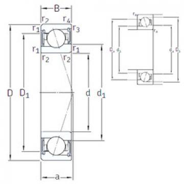 angular contact ball bearing installation VEB 10 /S 7CE3 SNFA