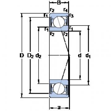 angular contact ball bearing installation S71904 ACE/HCP4A SKF