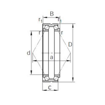 angular contact ball bearing installation SDA0102 KBC