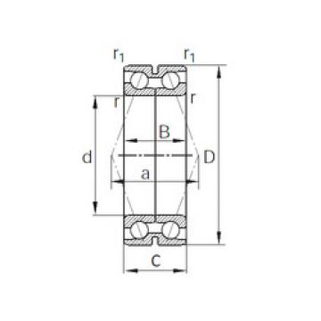 angular contact ball bearing installation SDA0112 KBC