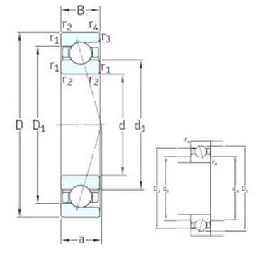 angular contact ball bearing installation SEA10 7CE1 SNFA